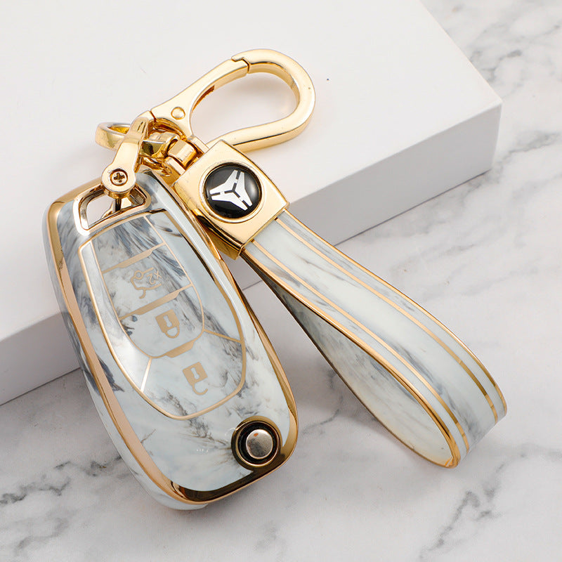 Holden Case Gold Inlaid With Jade