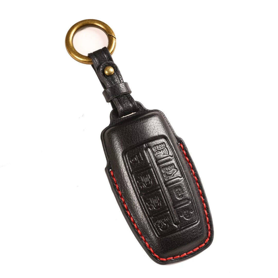 Luxuriöse Genesis-Schlüsselhülle – Handgefertigter Lederschutz