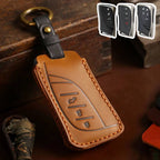 Lexus ES200 RX/ES300 NX200 LM350h LM500 Leder-Autoschlüsselhülle mit 3, 4 und 5 Tasten