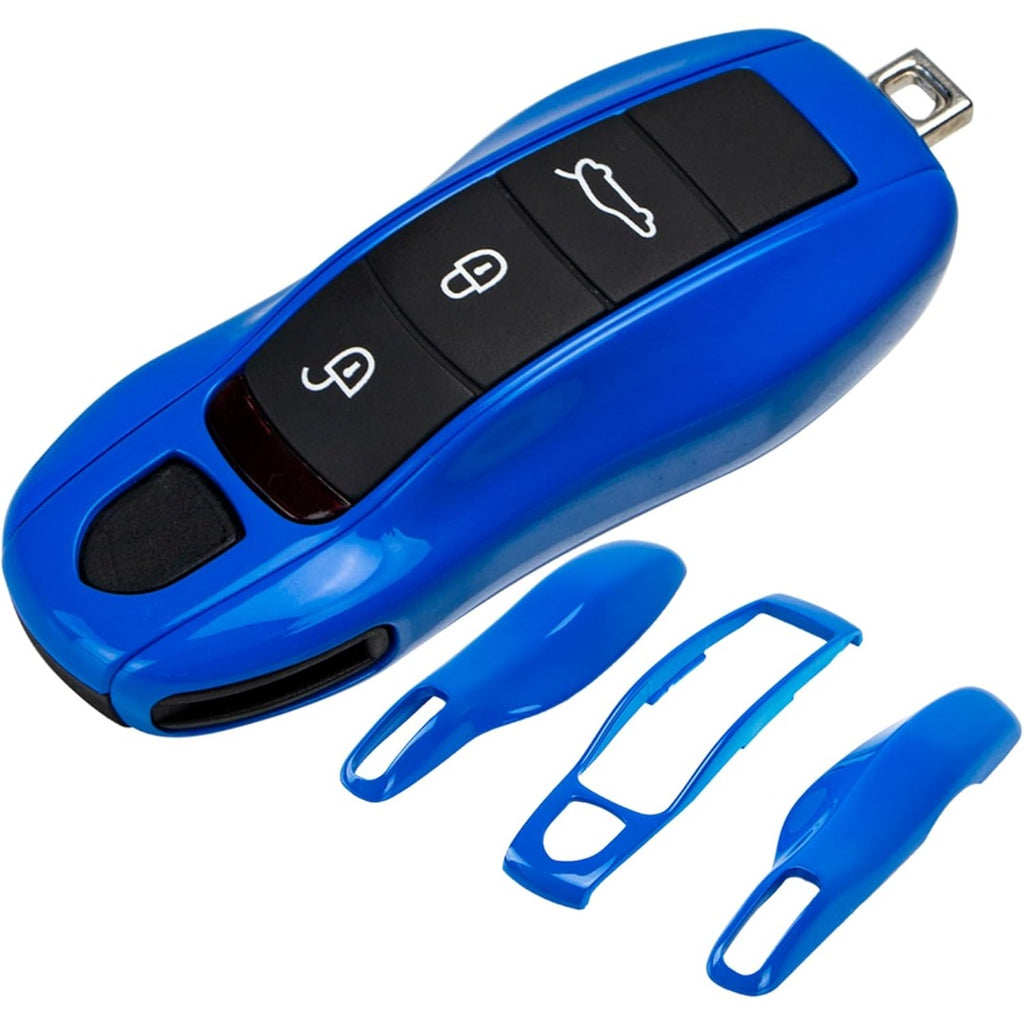 Coque de remplacement pour clé Porsche, 3 pièces, peinte 