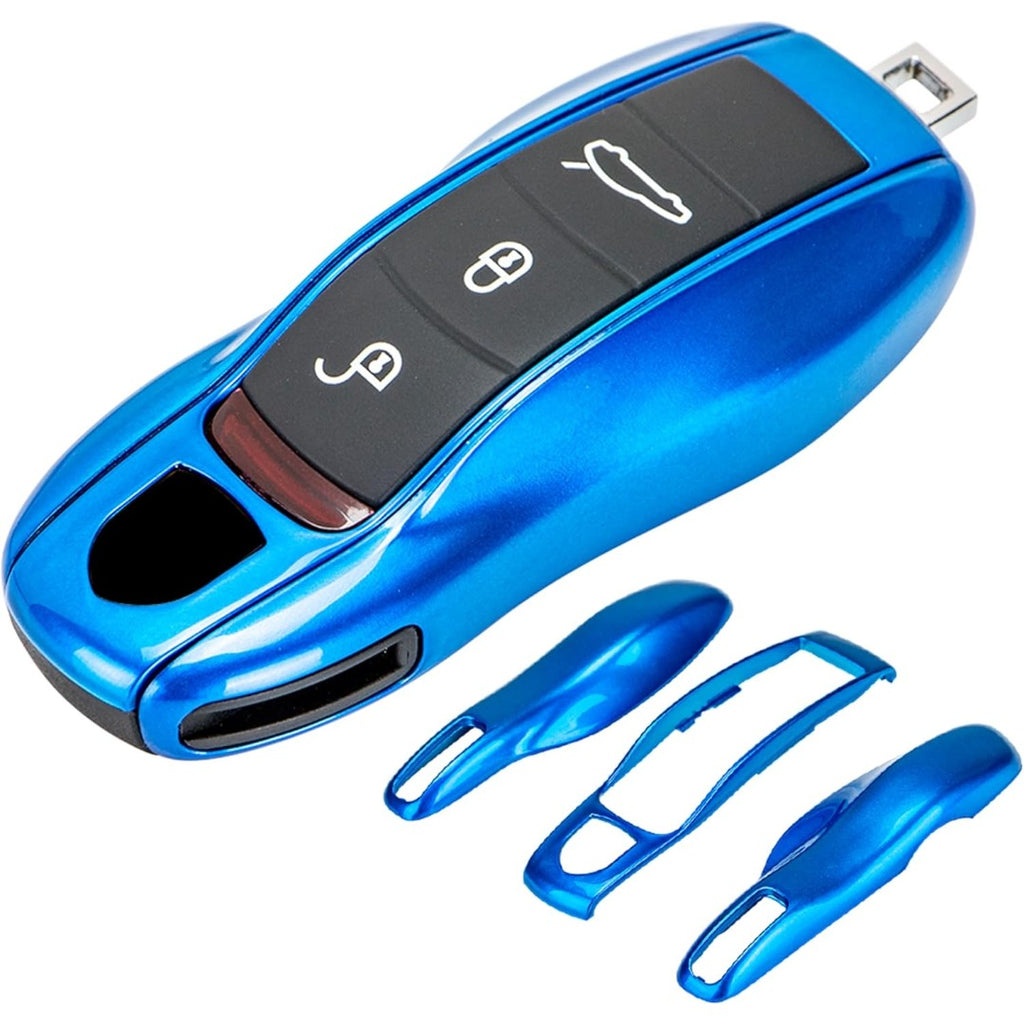 Coque de remplacement pour clé Porsche, 3 pièces, peinte 