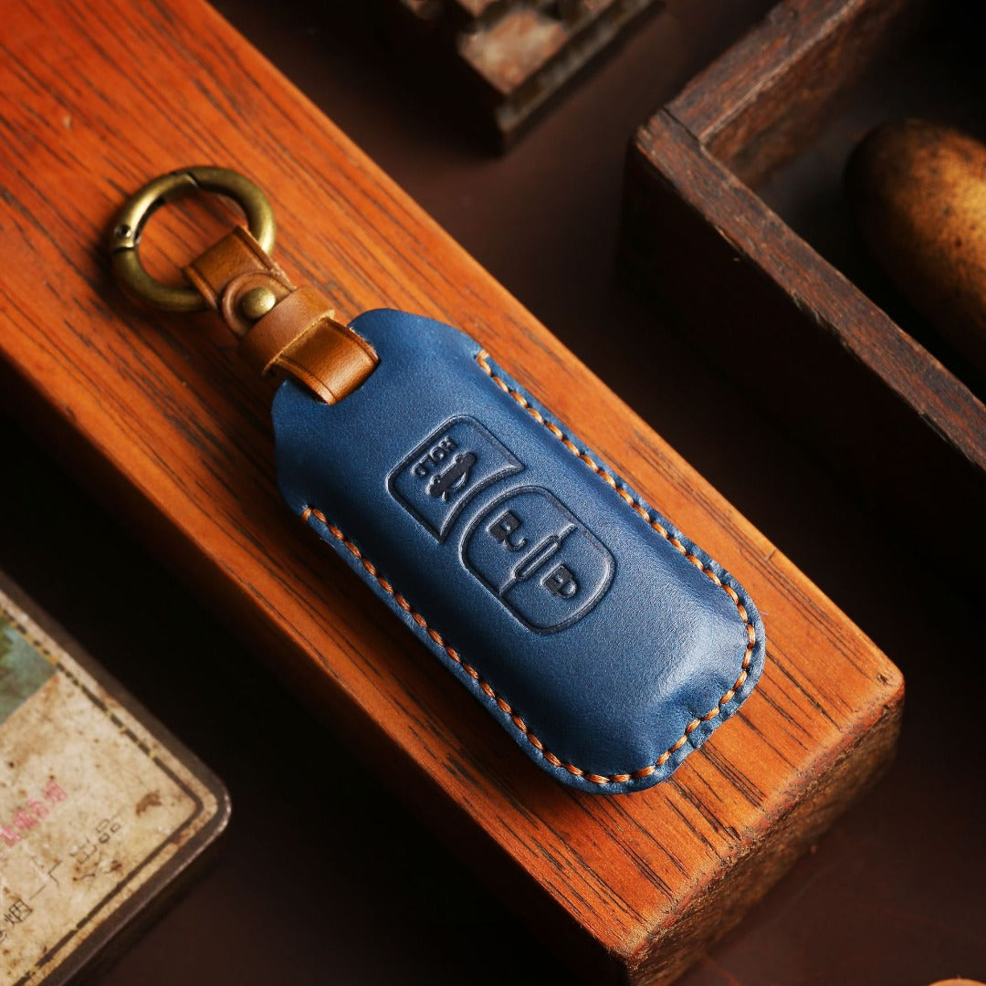 Mazda Angkesaila CX4 CX5 CX8 CX9 CX30 Atez Leather Car Key Cover 2,3 Button