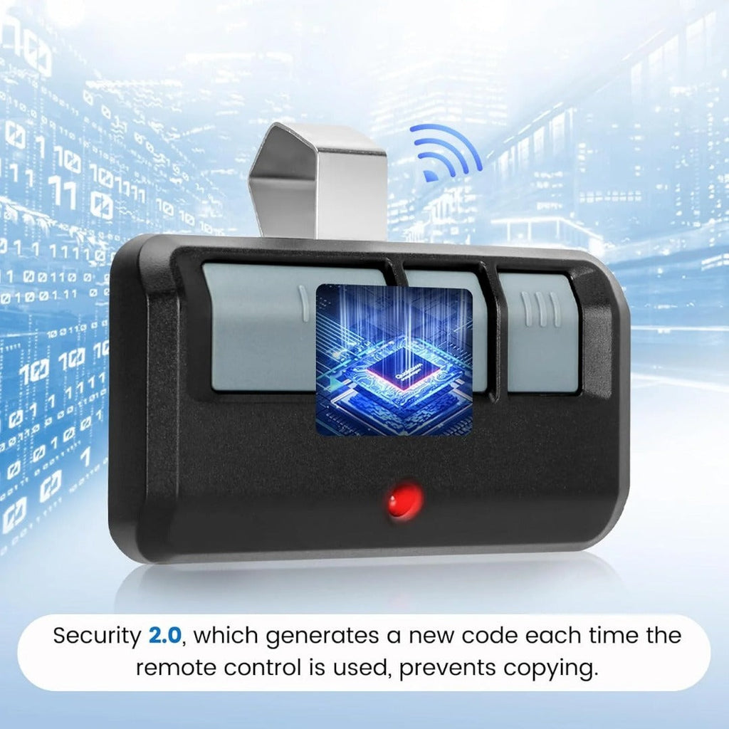 Carsine LiftMaster Chamberlain Craftsman Garage Door Opener Remote Replacement, 893LM 893Max 891LM 371LM 373LM 971LM 973LM, Extra Long-Range 3 PCS