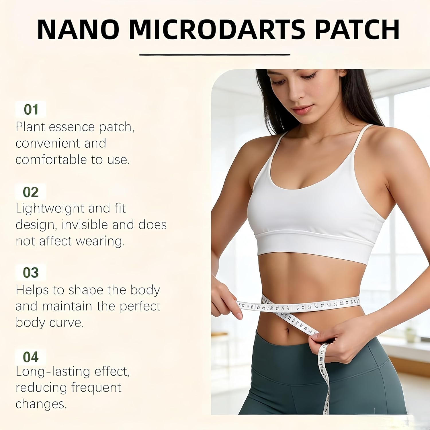 Moringa Berberine Patches, New Moringa Patch, Moringa 10-In-1 Advanced Nano Microdarts Patch, Natural Skin Patches for Women And Men - Firming Skin Suitable for All Skin Types