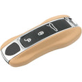 Carsine Porsche Leather Key Fob Cover Brown