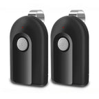 Carsine Replacement Garage Door Opener Remote Compatible with Genie Garage Door Opener ACSCTG Type 1 390MHZ Black / 2 PCS