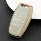 Carsine GWM Car Key Case Golden Edge Green / Key case