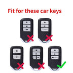 Carsine Honda Acura Car Key Case Golden Edge