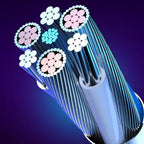 Flowing Flash Fast Charging Data Cable