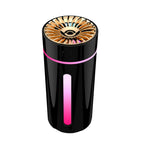 Diffuseur d'huiles essentielles pour voiture avec lumière d'ambiance