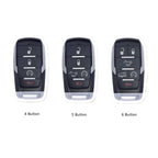 Étui en cuir pour clé de voiture Dodge GMC à 4, 5 ou 6 boutons