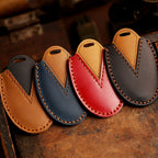 Nissan X-Trail Qashqai Tiida Teana Sylphy Housse de clé de voiture en cuir 2,3,4 boutons