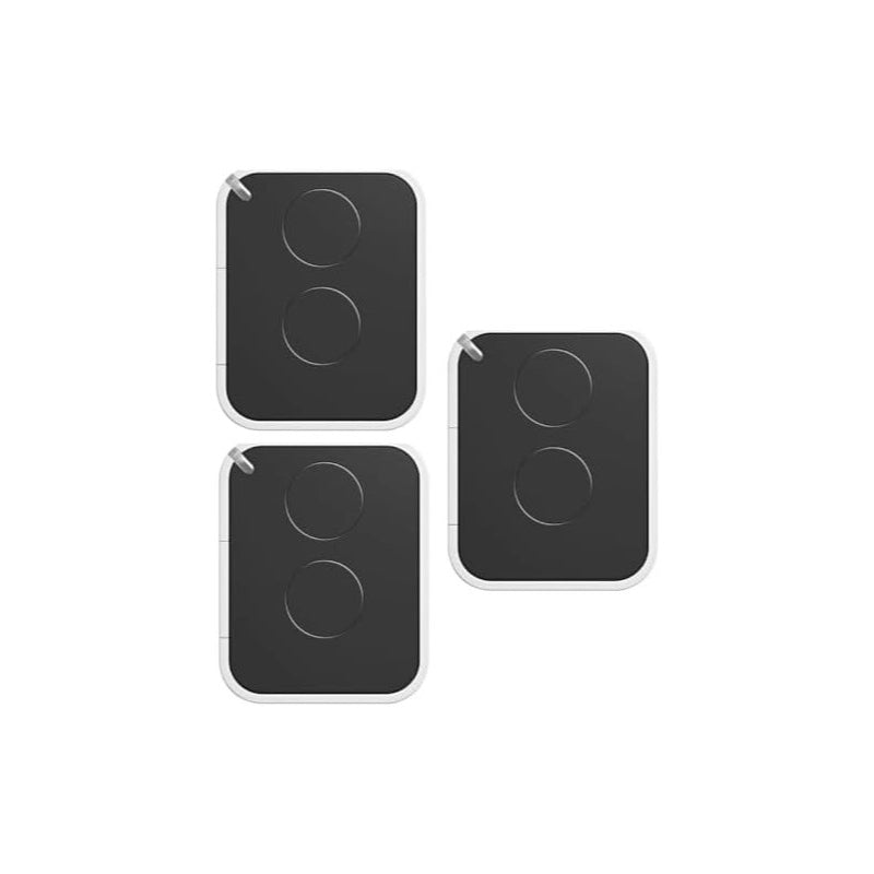 Carsine Garage Door Opener Hand Transmitter, FL02RE Compatible Nice Era ON2 ON4 ON2 ON4E FLO2, 2 Channel, 433.92 MHz 3 PCS